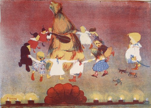 Stanisław Kuczborski, Taniec wokół chochoła, 1904